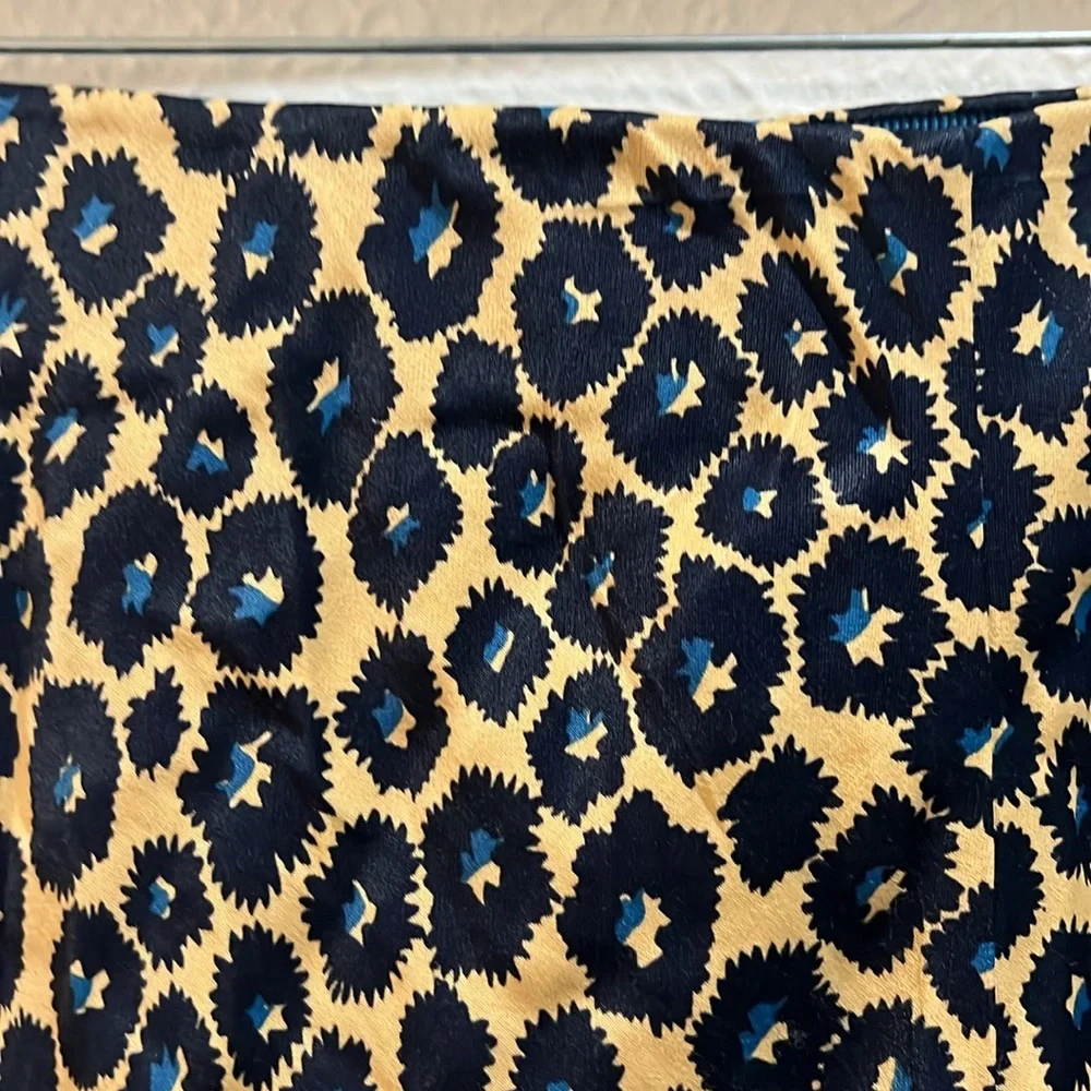 Anthropologie Maeve leopard bias midi skirt medium - Picture 4 of 7